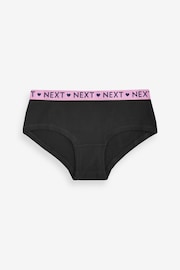 Black Bright Waistband Hipster 10 Pack (2-16yrs) - Image 3 of 12
