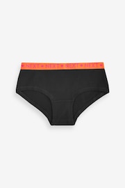 Black Bright Waistband Hipster 10 Pack (2-16yrs) - Image 7 of 12