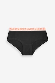 Black Bright Waistband Hipster 10 Pack (2-16yrs) - Image 8 of 12