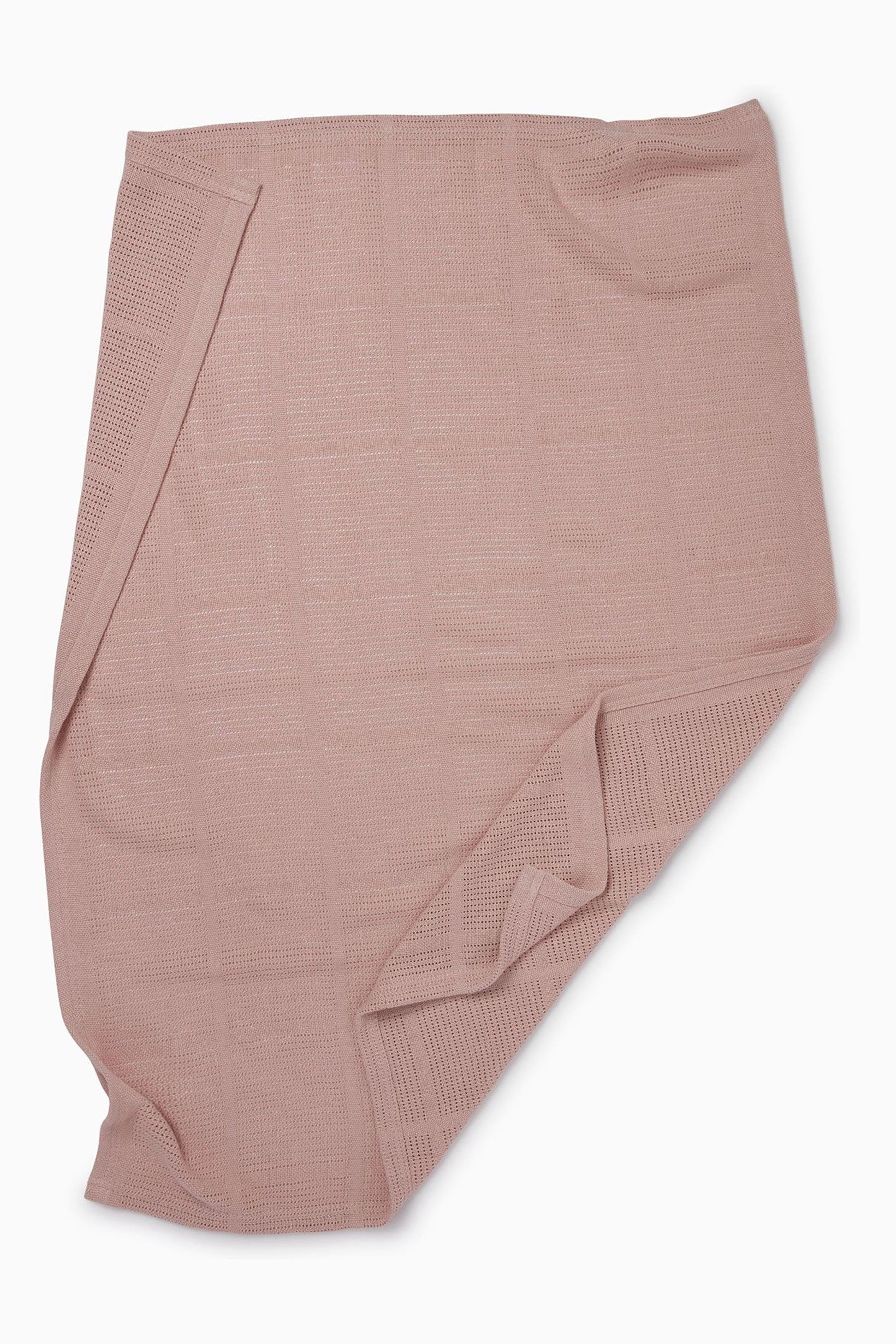 Buy MORI Rose Pink Soft Cotton Bamboo Cellular Baby Blanket from Next Pakistan