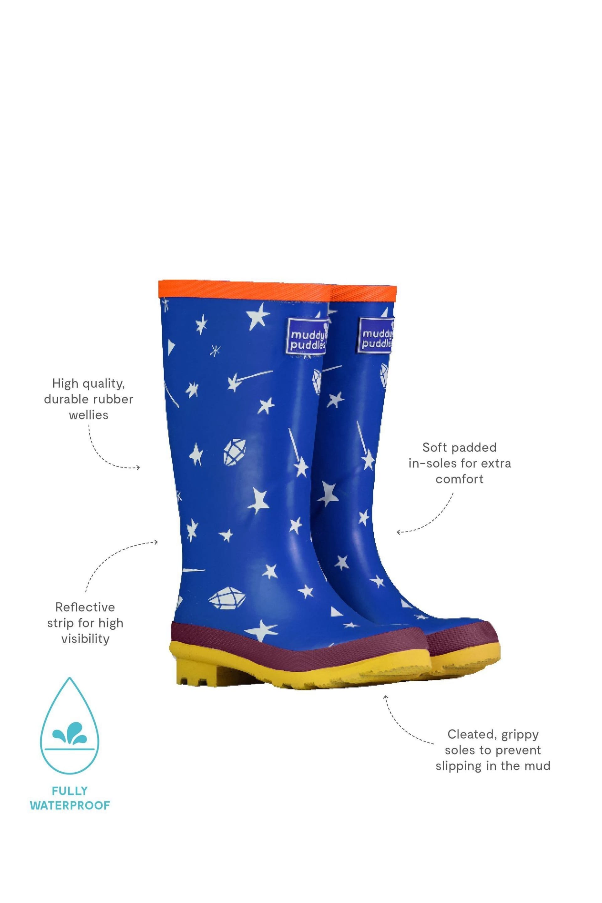 Muddy Puddles Puddlestomper Wellies - Image 3 of 3