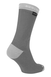 Sealskinz Wiveton Waterproof Warm Weather Mid Length Black Socks - Image 2 of 2