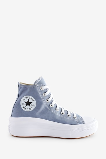 Converse Blue Move High Top Trainers