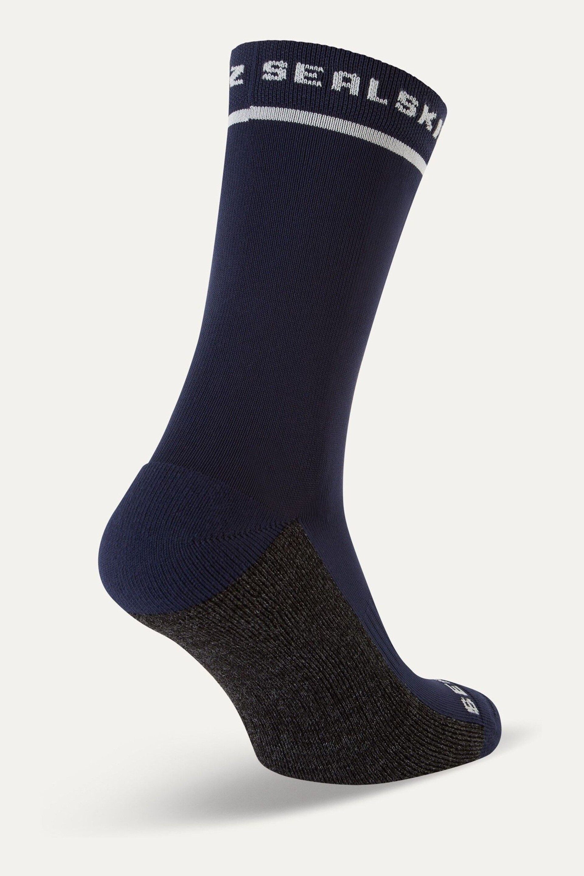 Sealskinz Scoulton Waterproof Warm Weather Mid Length Socks With Hydrostop - Image 2 of 2