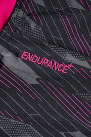 Speedo Black/Pink Womens Hyper Boom All-Over Medalist Swimsuit - Image 6 of 6