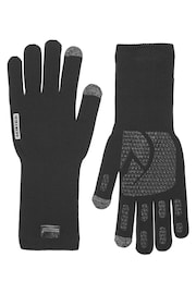 Skeyton Waterproof All Weather Ultra Grip Knitted Black Gauntlet - Image 1 of 3