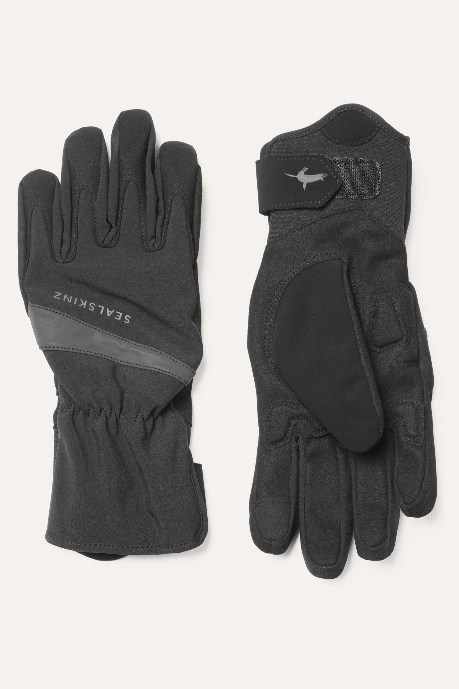 Sealskinz Bodham Women{Sq}S Black Waterproof All Weather Cycle Gloves - Image 1 of 3