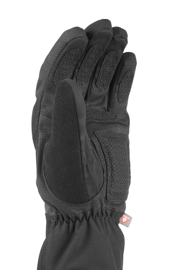 Sealskinz Marsham Waterproof Cold Weather Reflective Cycle Black Gloves - Image 2 of 3