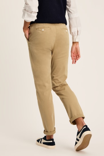 Joules Tan Brown Slim Fit Chino Trousers