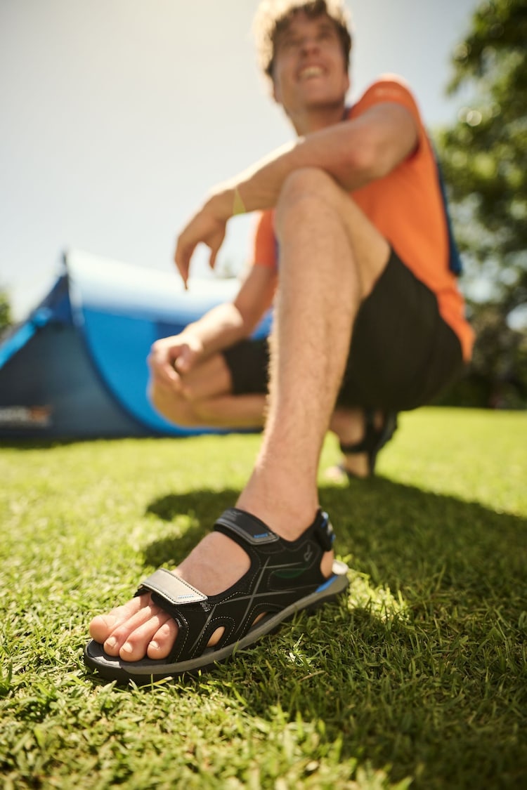 Regatta Black Kota Drift Lightweight Sandals - Image 1 of 5