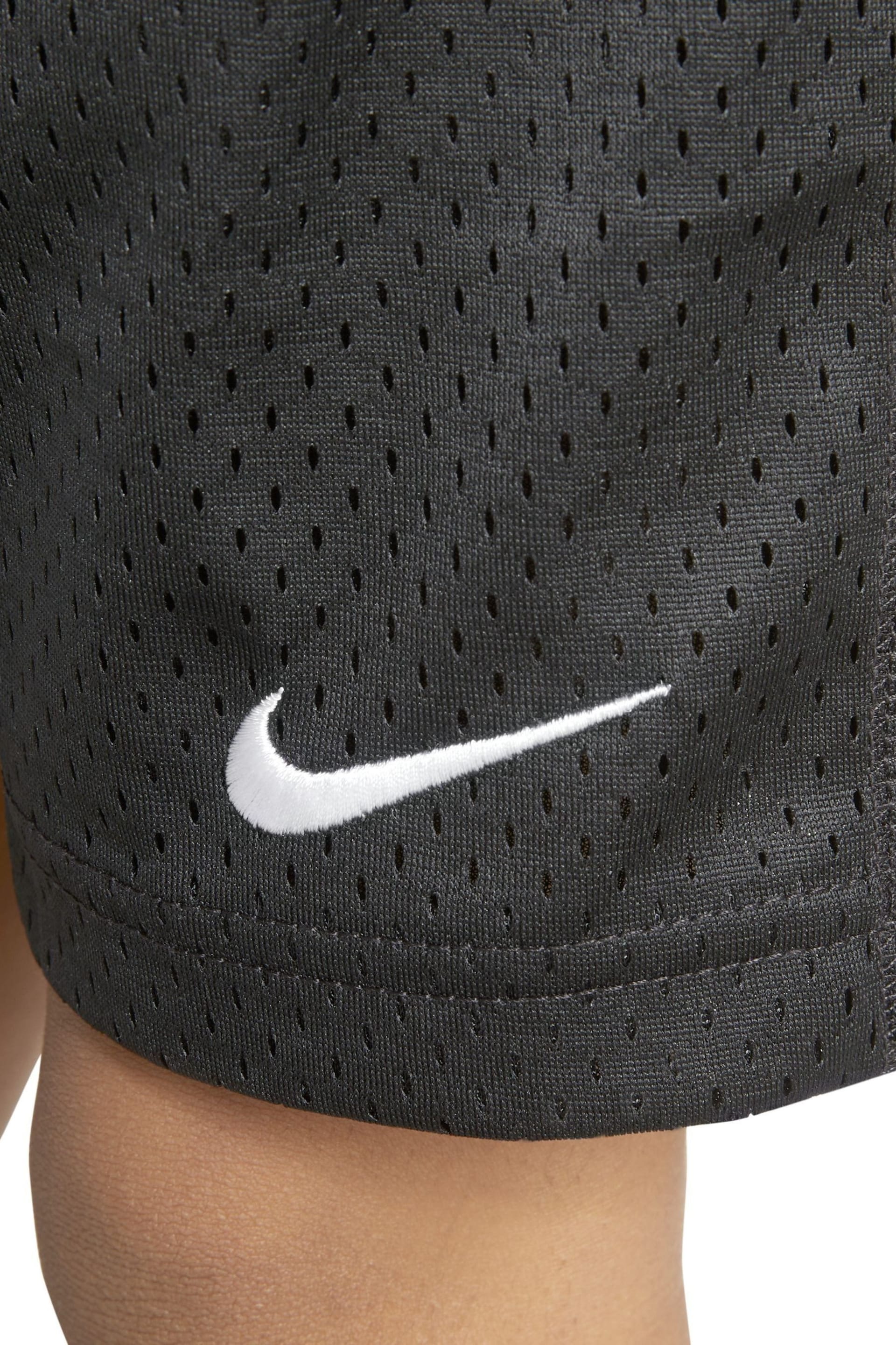 Nike Black Mesh Little Kids Shorts - Image 4 of 6