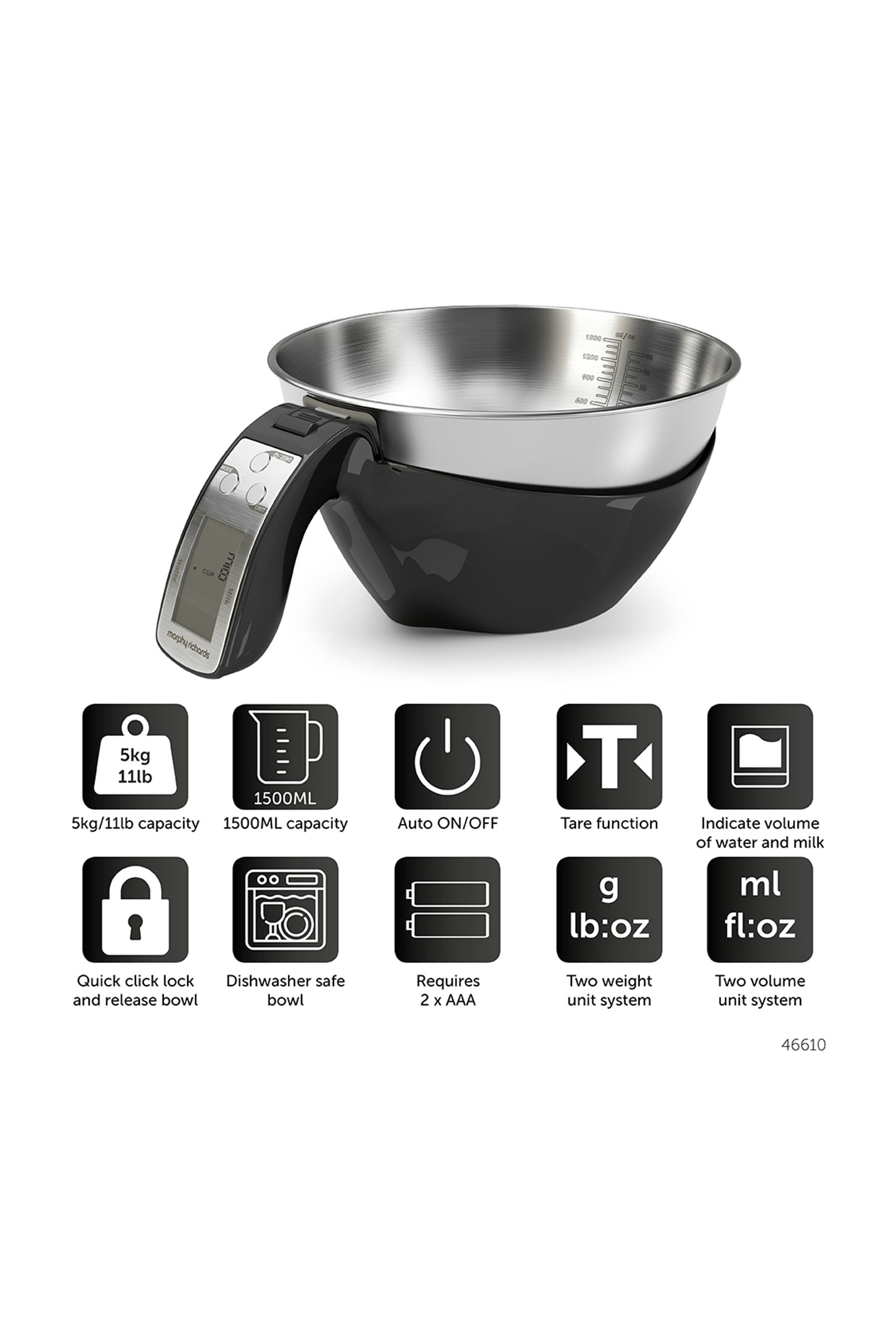 Morphy richards jug scale outlet
