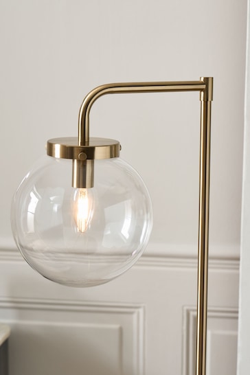 Brass Jackson Floor Lamp