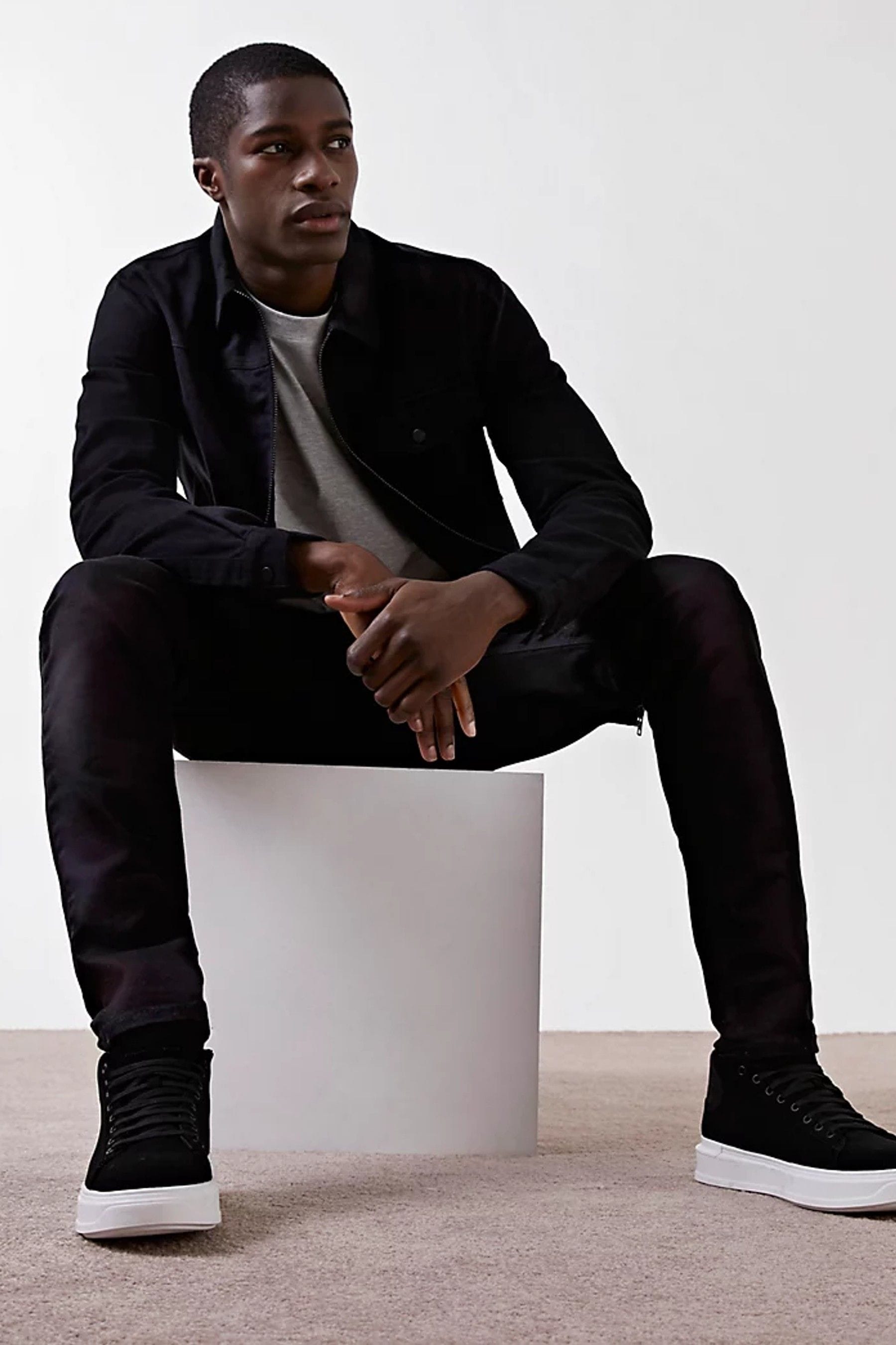 River island cheap mens black jeans