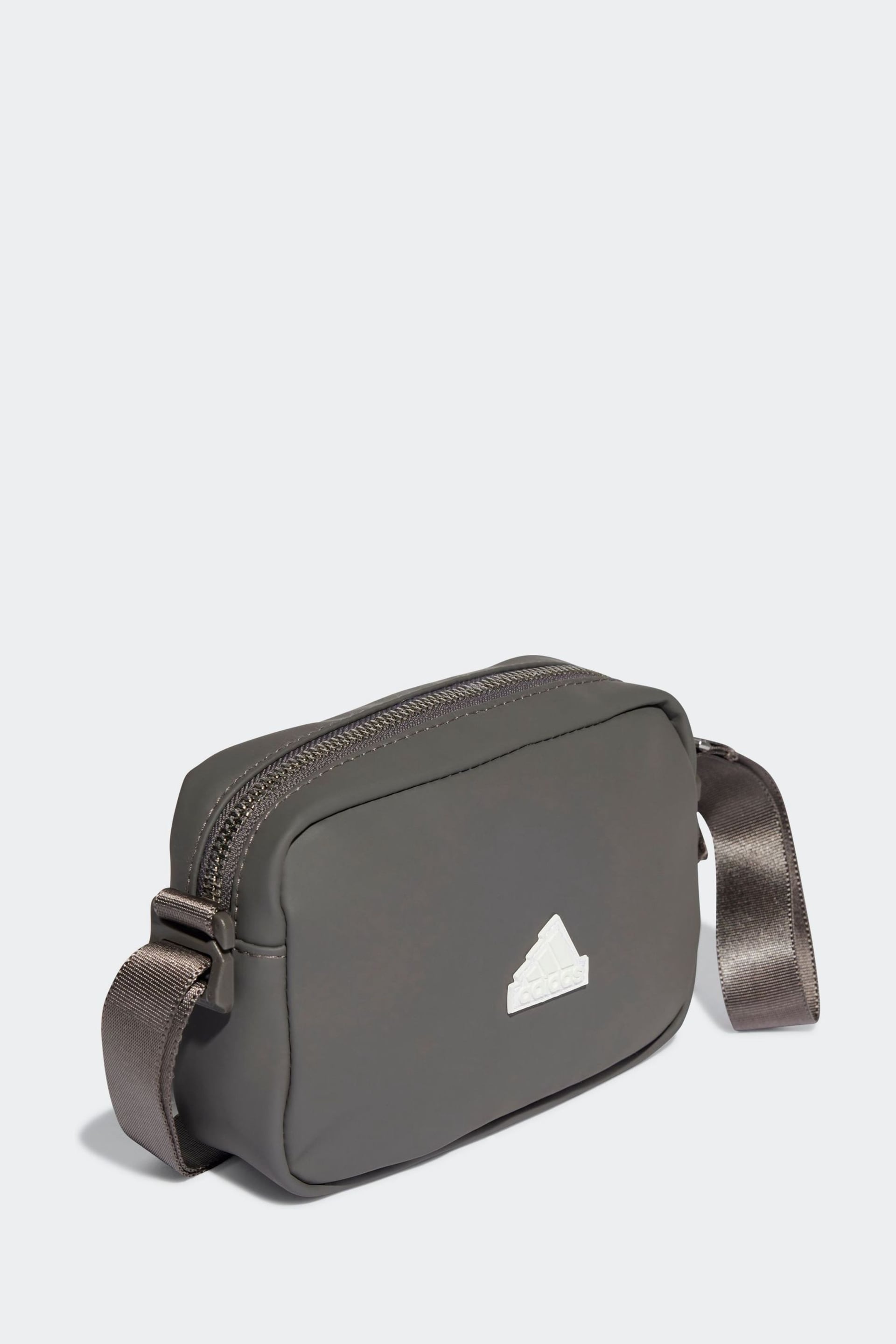 adidas Grey Essentials Cross Body Bag - Image 3 of 7