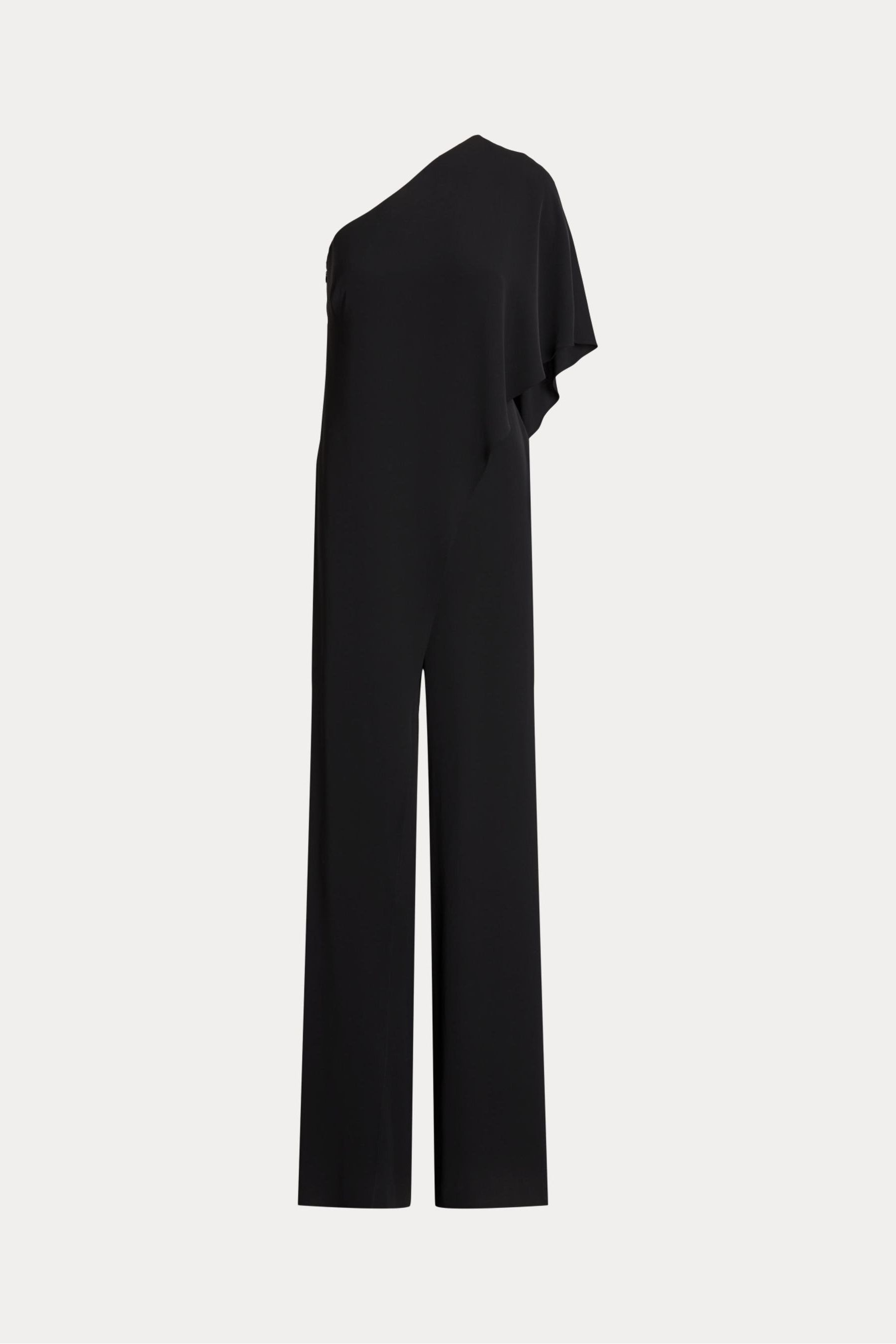 Lauren ralph lauren one shoulder jumpsuit top