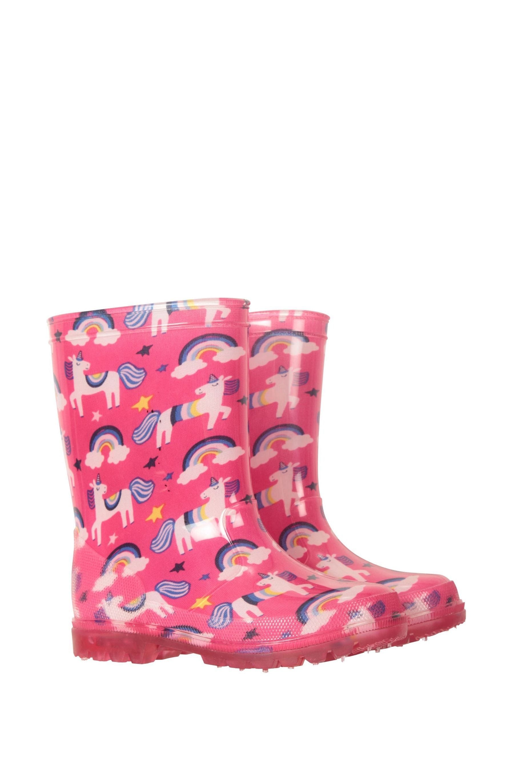 Buy Mountain Warehouse Pink Splash Kids Light Up Wellies from the Next UK online shop