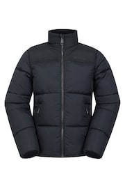 Mountain Warehouse Black Kids Voltage Water-resistant Padded Jacket - Image 1 of 5