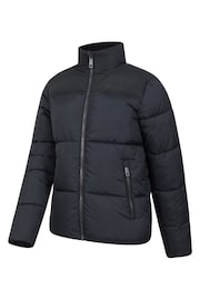 Mountain Warehouse Black Kids Voltage Water-resistant Padded Jacket - Image 4 of 5