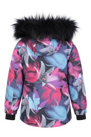 Kolorowe - Mountain Warehouse Glacial Printed Kids Water-resistant Snow Jacket - Image 2 of 6