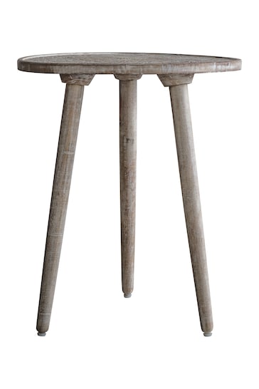 Gallery Home White Side Table