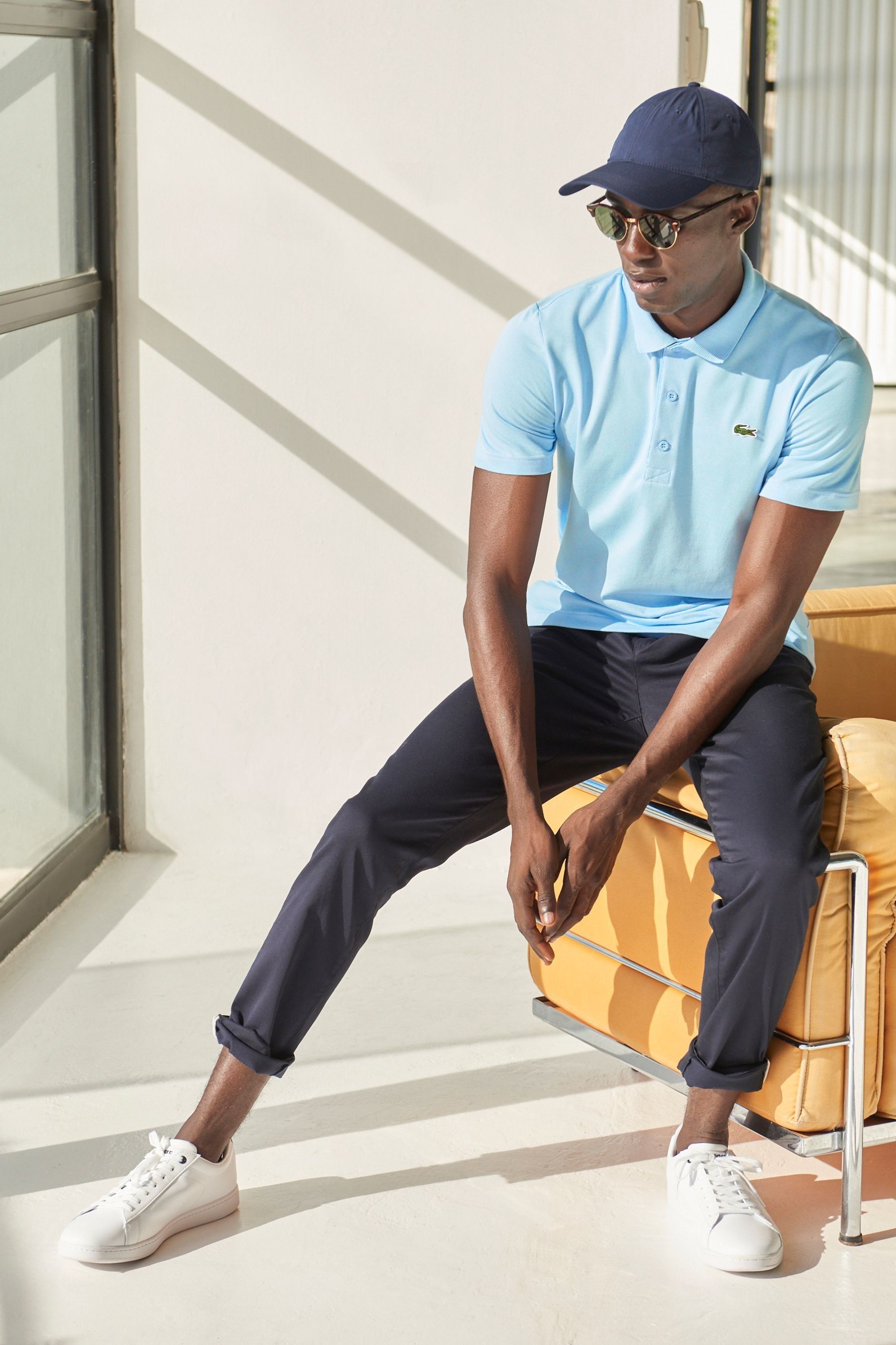 Lacoste polo outfit online