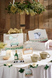 Green Floral Wedding MRS Mug - Image 3 of 4