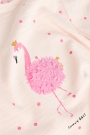 Pink Flamingo Baby Top and Shorts 2 Piece Set - Image 8 of 10