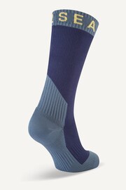 Sealskinz Blue Hoveton Waterproof Sherpa Fleece Socks - Image 2 of 2