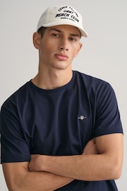 GANT Blue Shield Logo T-Shirt - Image 3 of 4