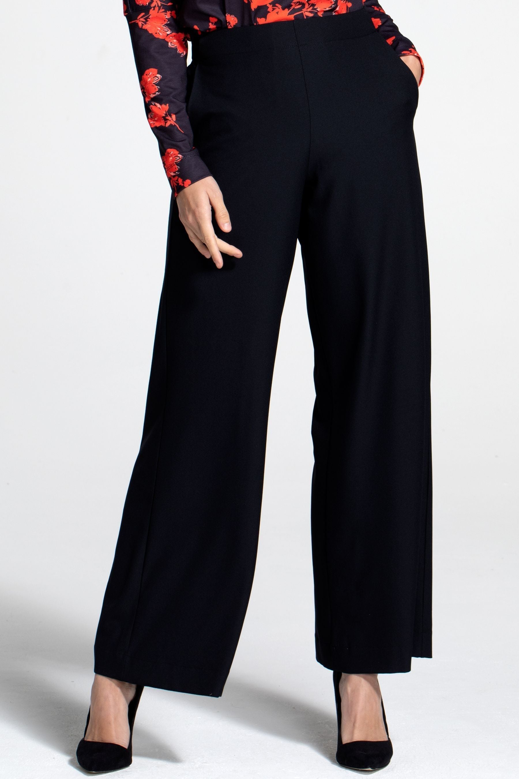 Crepe top ladies trousers