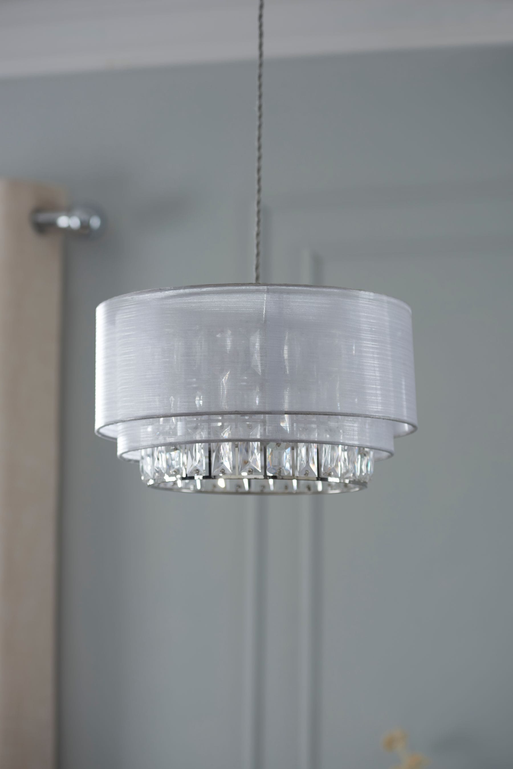 Crystal light shade hotsell next