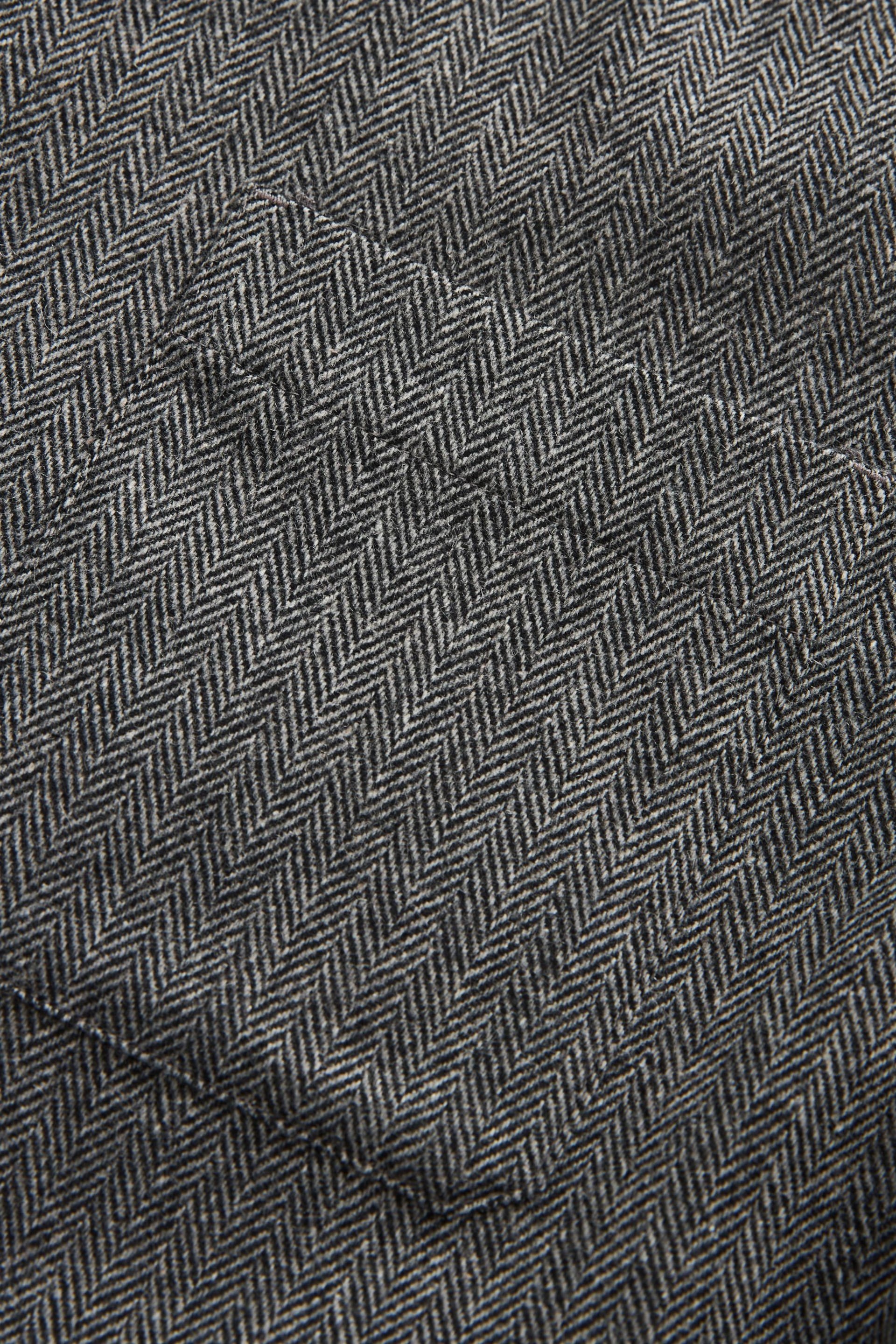 Grey Nova Fides Italian Herringbone Chore Jacket - Image 10 of 10