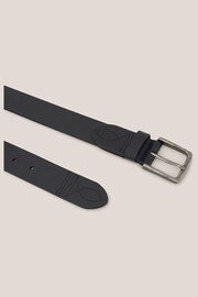 White Stuff Black Smart Leather Belt - Image 2 of 2