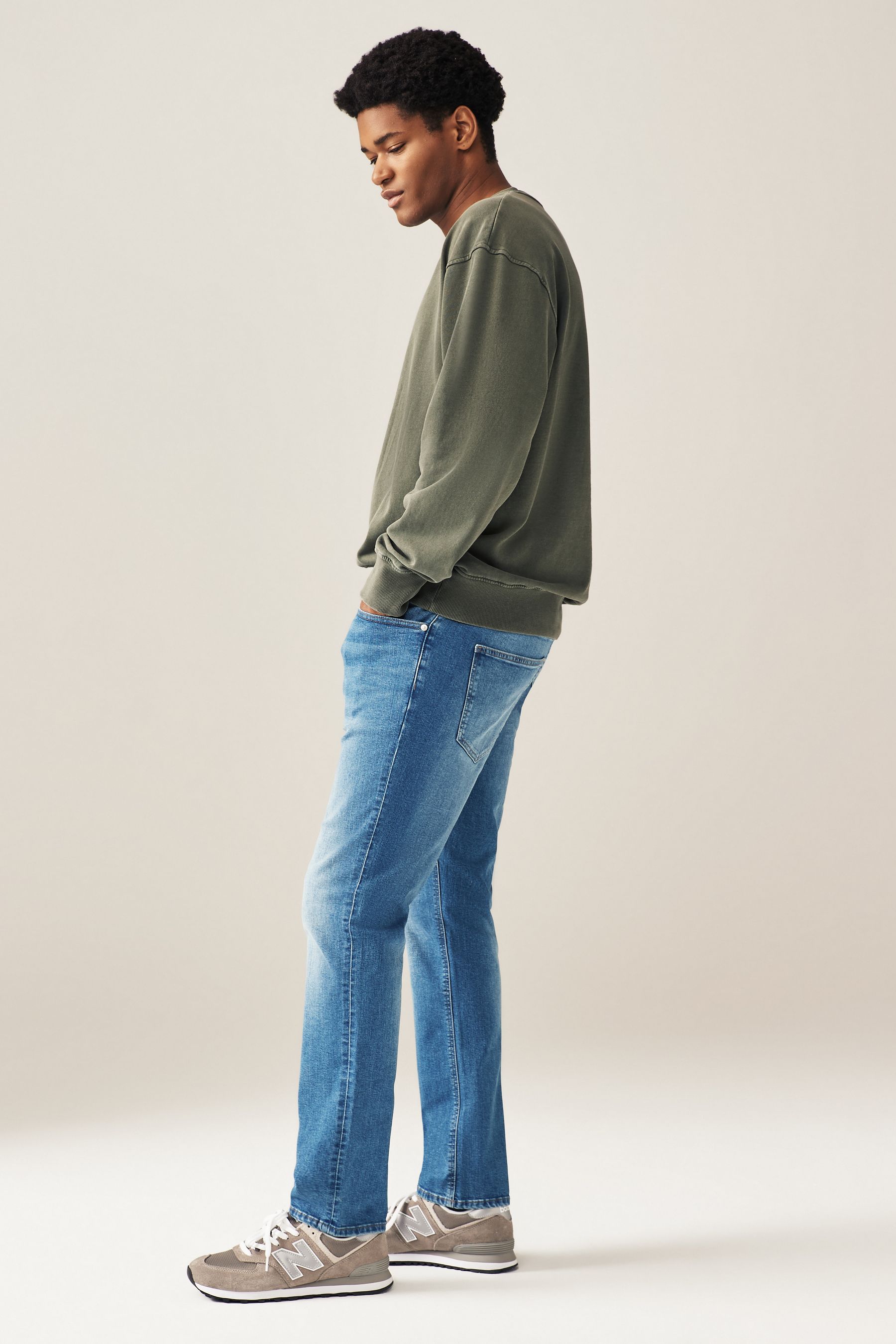Next slim stretch jeans top