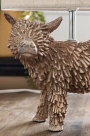 Natural Hamish The Highland Cow Table Lamp - Image 4 of 8