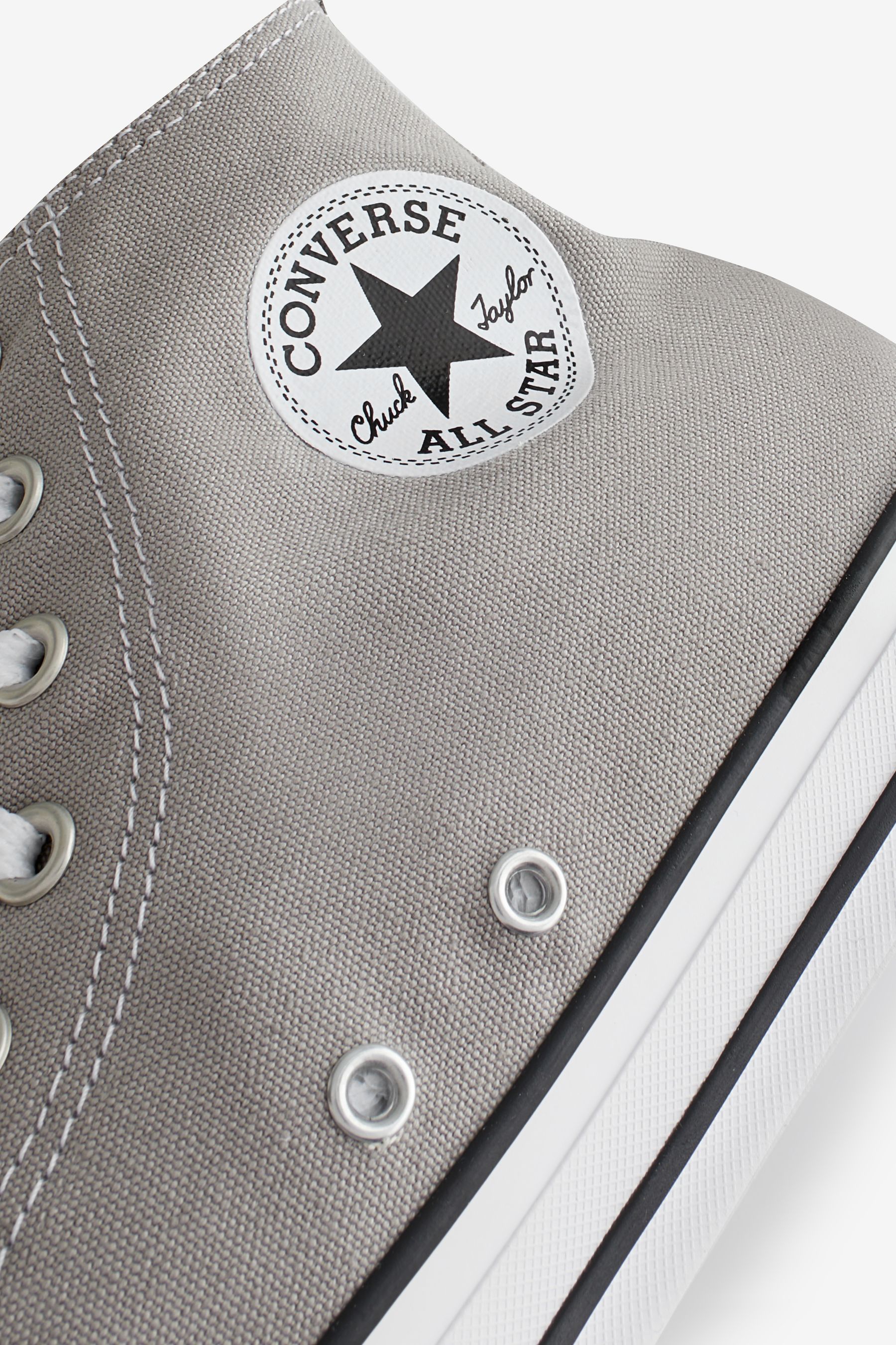 Buy Converse Grey Chuck Taylor Classic High Top Trainers from Next United Arab Emirates