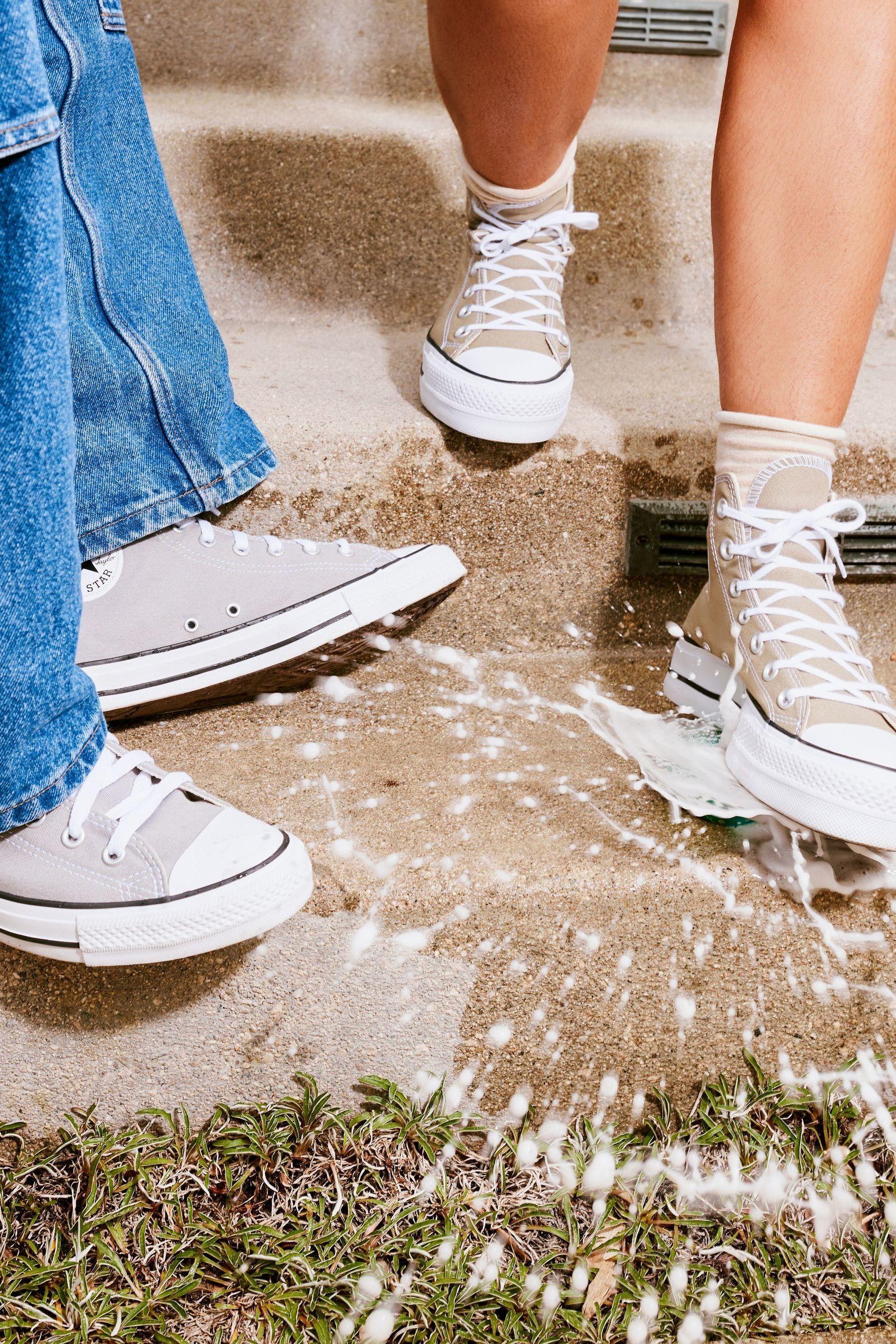 Converse sales classic grey
