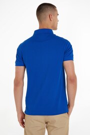 Tommy Hilfiger Slim Fit Blue Polo Shirt - Image 2 of 6