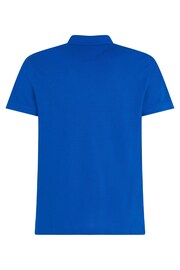 Tommy Hilfiger Slim Fit Blue Polo Shirt - Image 5 of 6