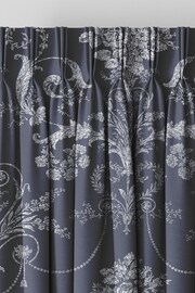 Laura Ashley Blue Josette Made to Measure Curtains - Image 4 of 8