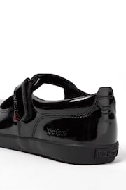 Kickers Junior Kariko T-Bar Hook and Loop Patent Leather Shoes - Image 3 of 5