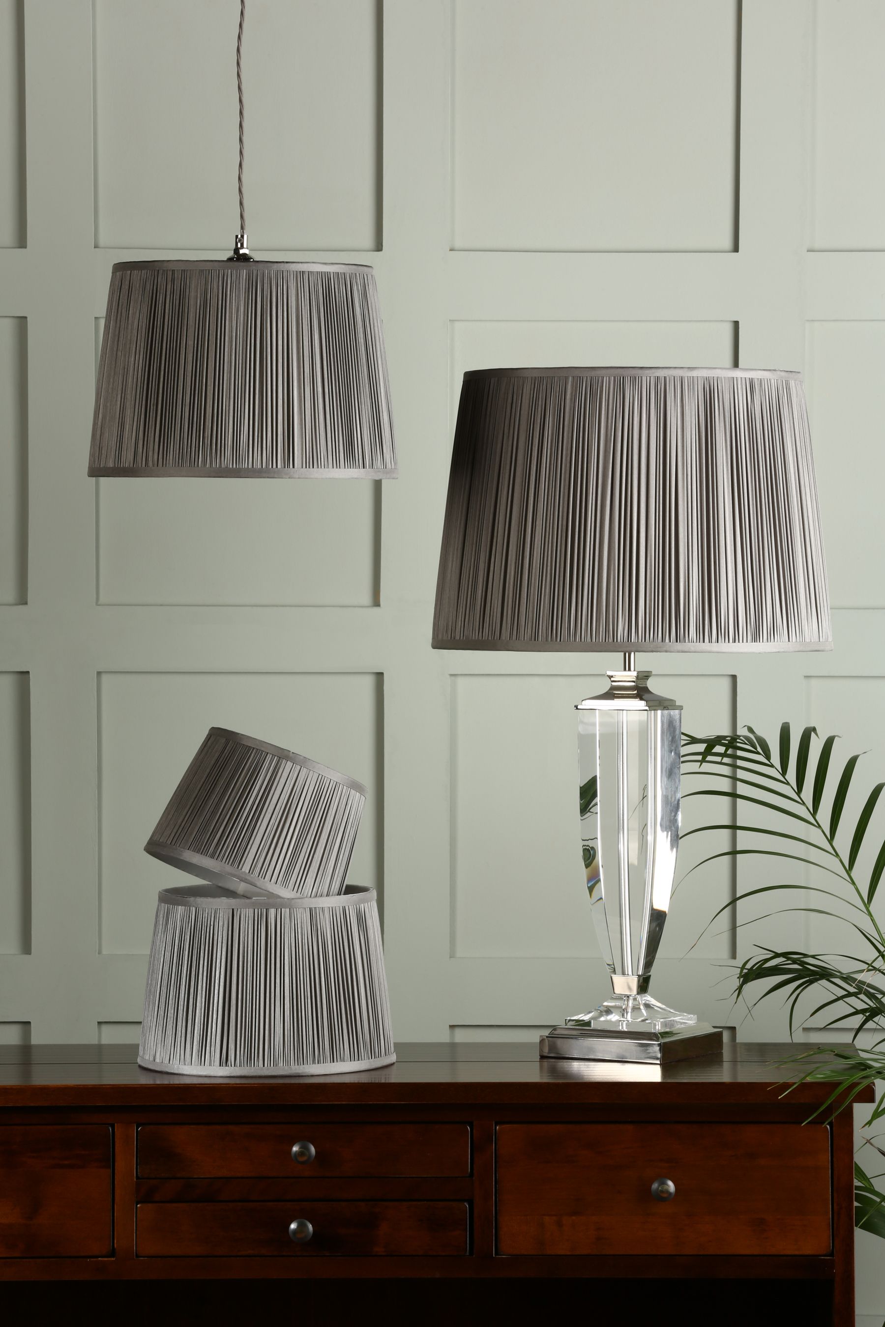 Dove grey discount lamp