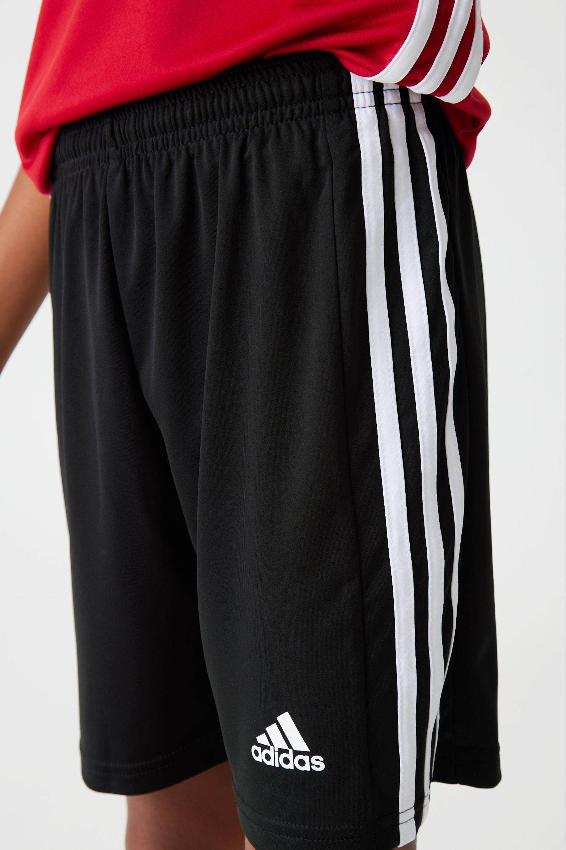 Adidas black soccer shorts store