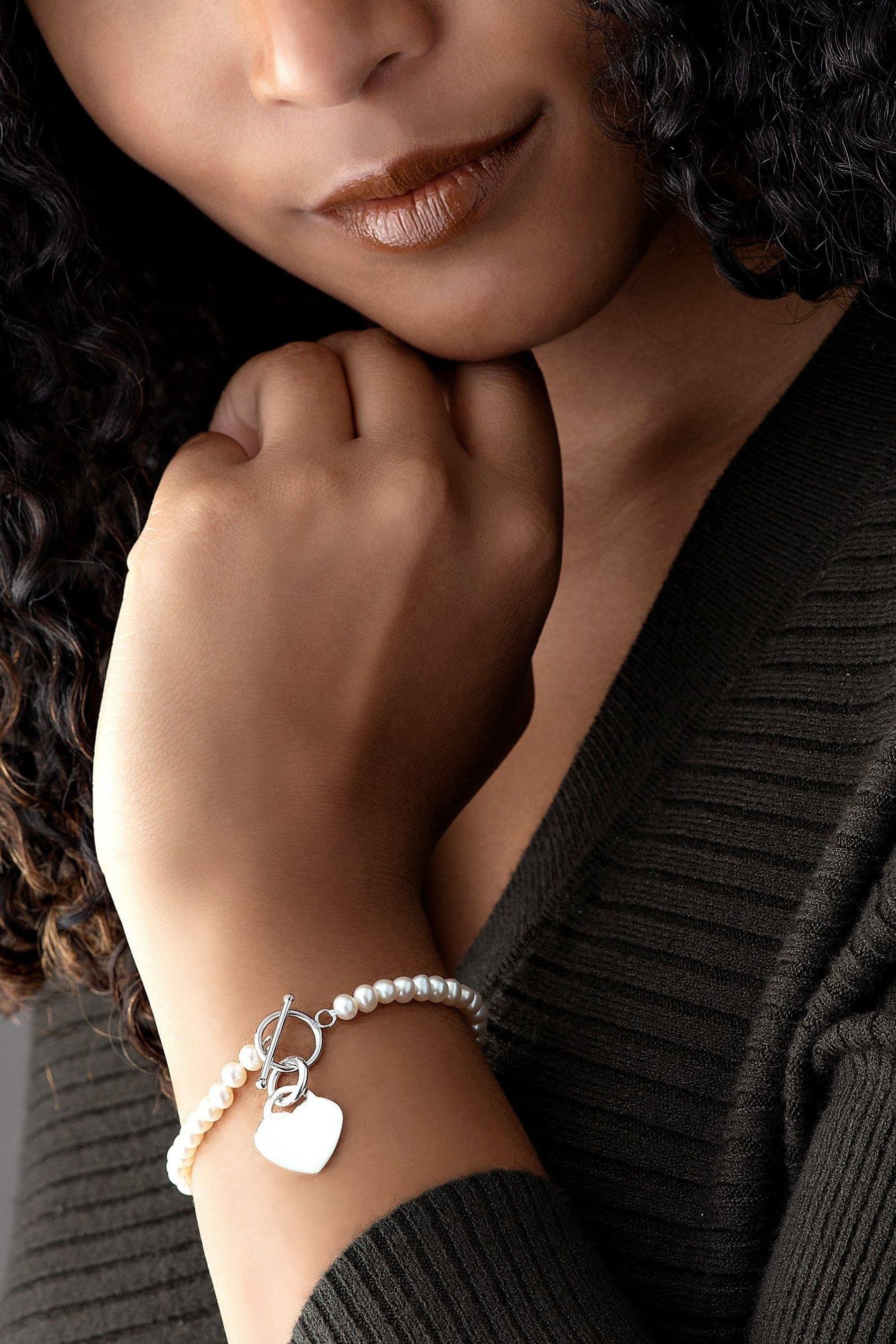 Beaverbrooks pearl bracelet cheap