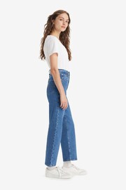 Levi's® Jazz Pop Ribcage Straight Ankle Jeans - Image 3 of 14