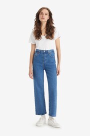 Levi's® Jazz Pop Ribcage Straight Ankle Jeans - Image 5 of 14