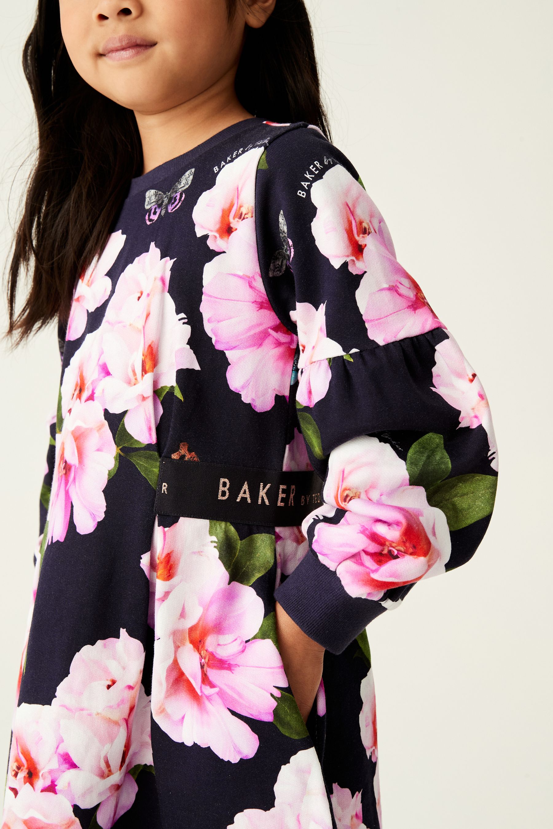 Buy Baker by Ted Baker Floral Sweat Dress from Next Luxembourg