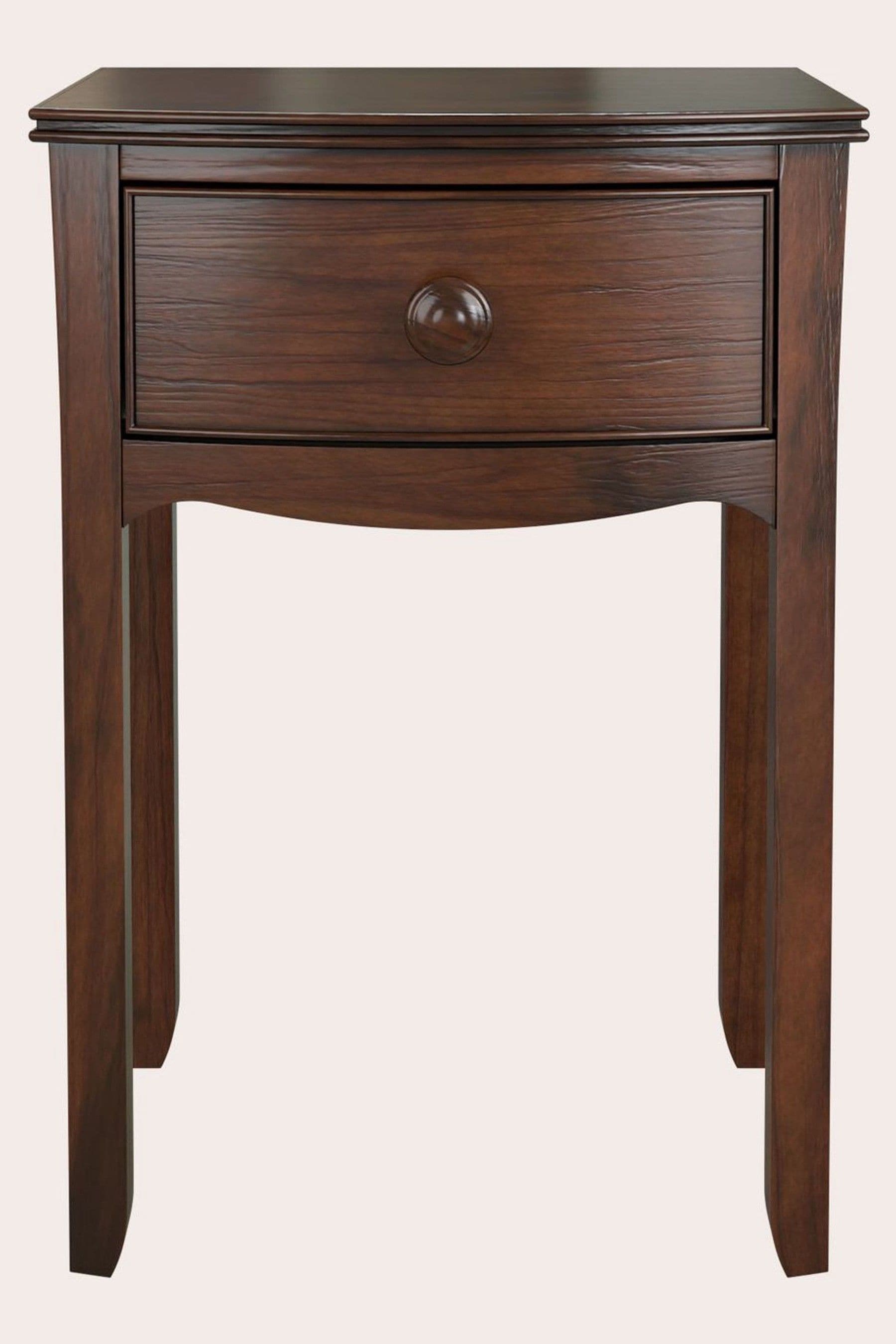 Buy Laura Ashley Dark Broughton Bedside Table from the Next UK