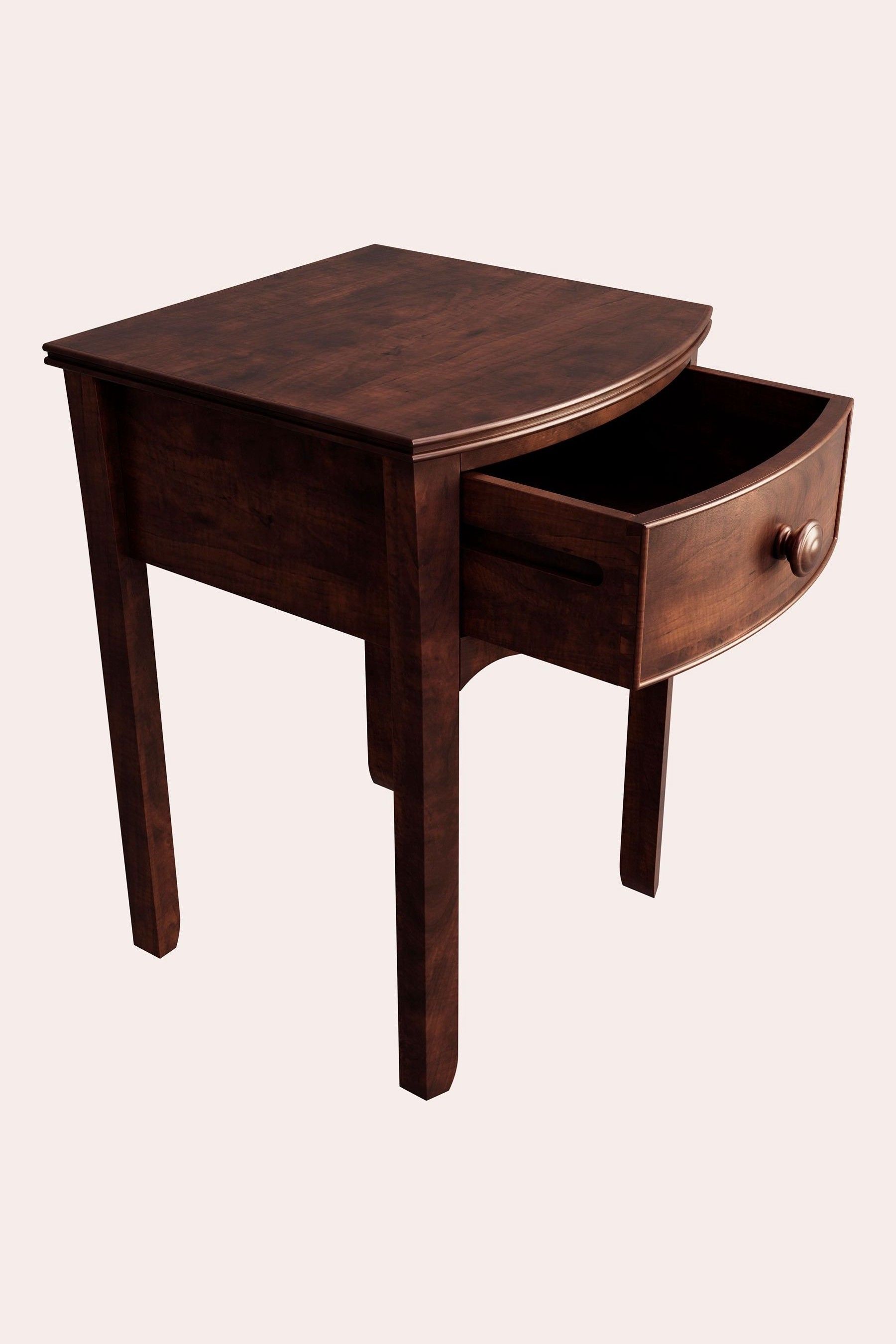Laura Ashley Dark Broughton Bedside Table